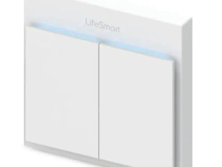 LifeSmart BLEND Smart Switch 流光開關 (2位智能燈掣) (白) Online Hot Sale