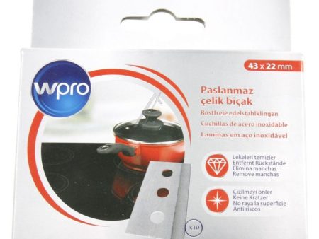 C00387657 10 lame de rezerva ptr racleta plita vitrocer potrivita pentru amica WHIRLPOOL INDESIT - Discount