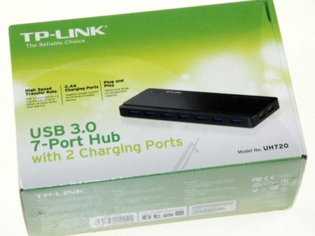 USB3 0 HUB 7 PORT 2 LADEPORT-TP-LINK on Sale